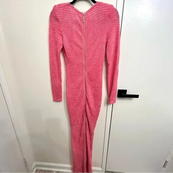 Bronx and Banco Amara maxi pink cut out dress NWT size XS - Picture 12 of 14